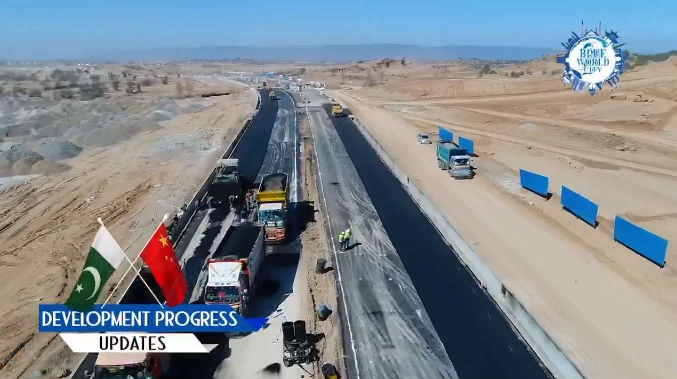 Blue World City Infrastructural Development In Progress